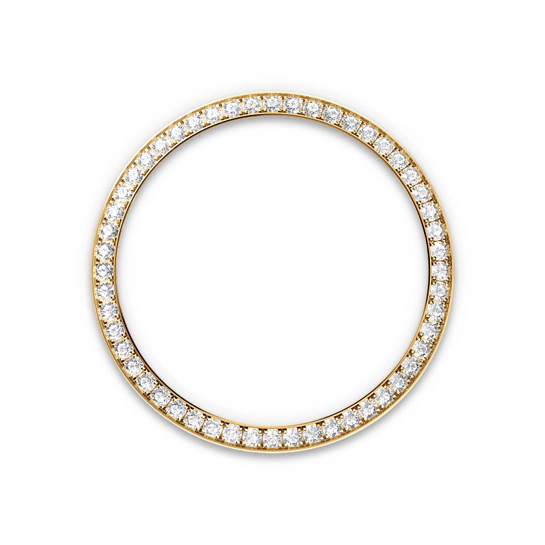 Rolex Yellow Gold Day-Date - 36mm - Dark grey Diamond Dial - President