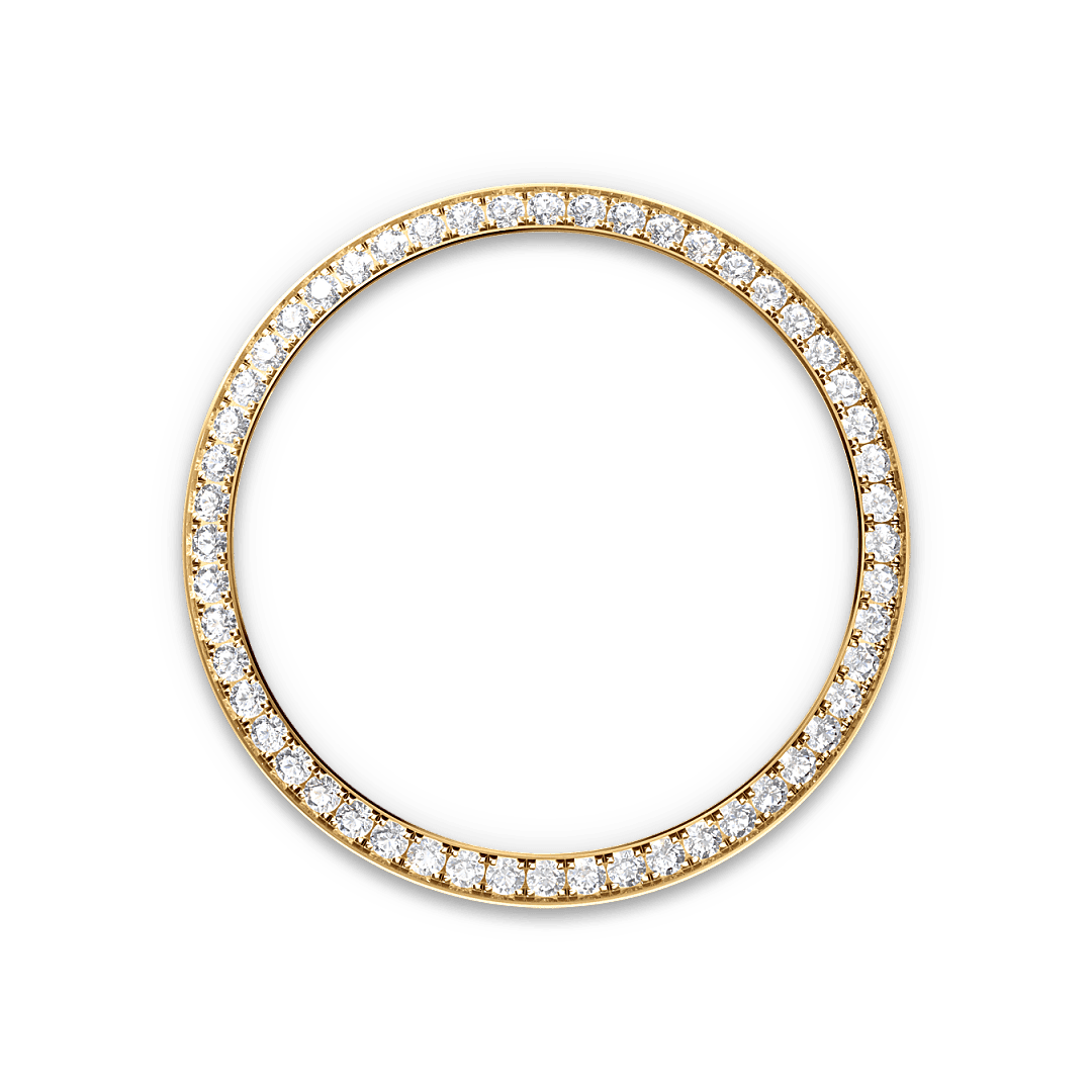 Rolex Yellow Gold Day-Date - 36mm - Dark grey Diamond Dial - President