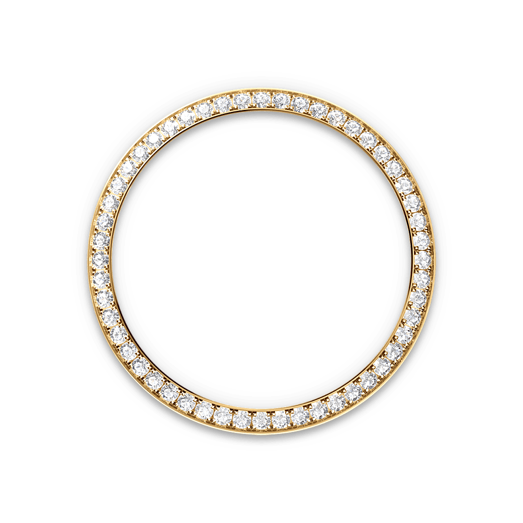 Rolex Yellow Gold Day-Date - 36mm - White mother-of-pearl Diamond Dial - President