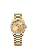 Rolex Yellow Gold Day-Date - 36mm - Champagne-colour - President
