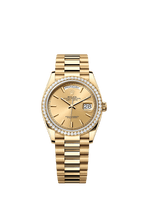 Rolex Yellow Gold Day-Date - 36mm - Champagne-colour - President