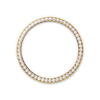 Pre-owned Rolex Yellow Gold Day-Date, 36mm, Champagne-colour, Diamond Bezel, Diamond-set President – view 2