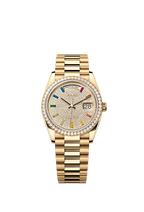 Rolex Yellow Gold Day-Date - 36mm - Diamond-paved - President