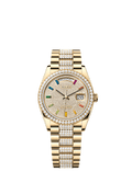 Rolex Yellow Gold Day-Date - 36mm - Diamond-paved - President