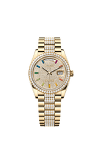 Rolex Yellow Gold Day-Date - 36mm - Diamond-paved - President