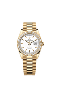 Rolex Yellow Gold Day-Date - 36mm - White - President