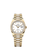 Rolex Yellow Gold Day-Date - 36mm - White - President