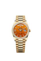Rolex Yellow Gold Day-Date - 36mm - Carnelian Diamond Dial - President
