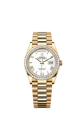 Rolex Yellow Gold Day-Date - 36mm - White - President