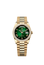 Rolex Yellow Gold Day-Date - 36mm - Green ombré - President