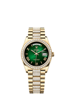 Rolex Yellow Gold Day-Date - 36mm - Green ombré - President