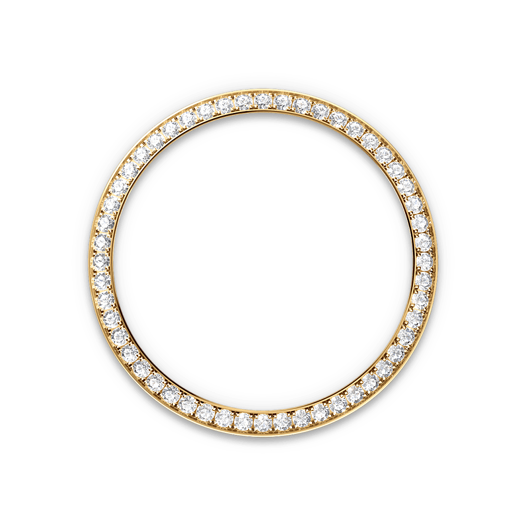 Rolex Yellow Gold Day-Date - 36mm - White mother-of-pearl Diamond Dial - President