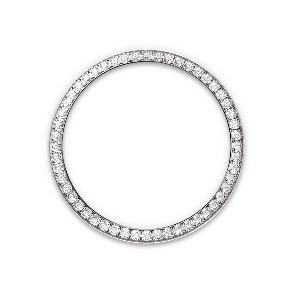 Rolex White Gold Day-Date - 36mm - Pink opal Diamond Dial - President