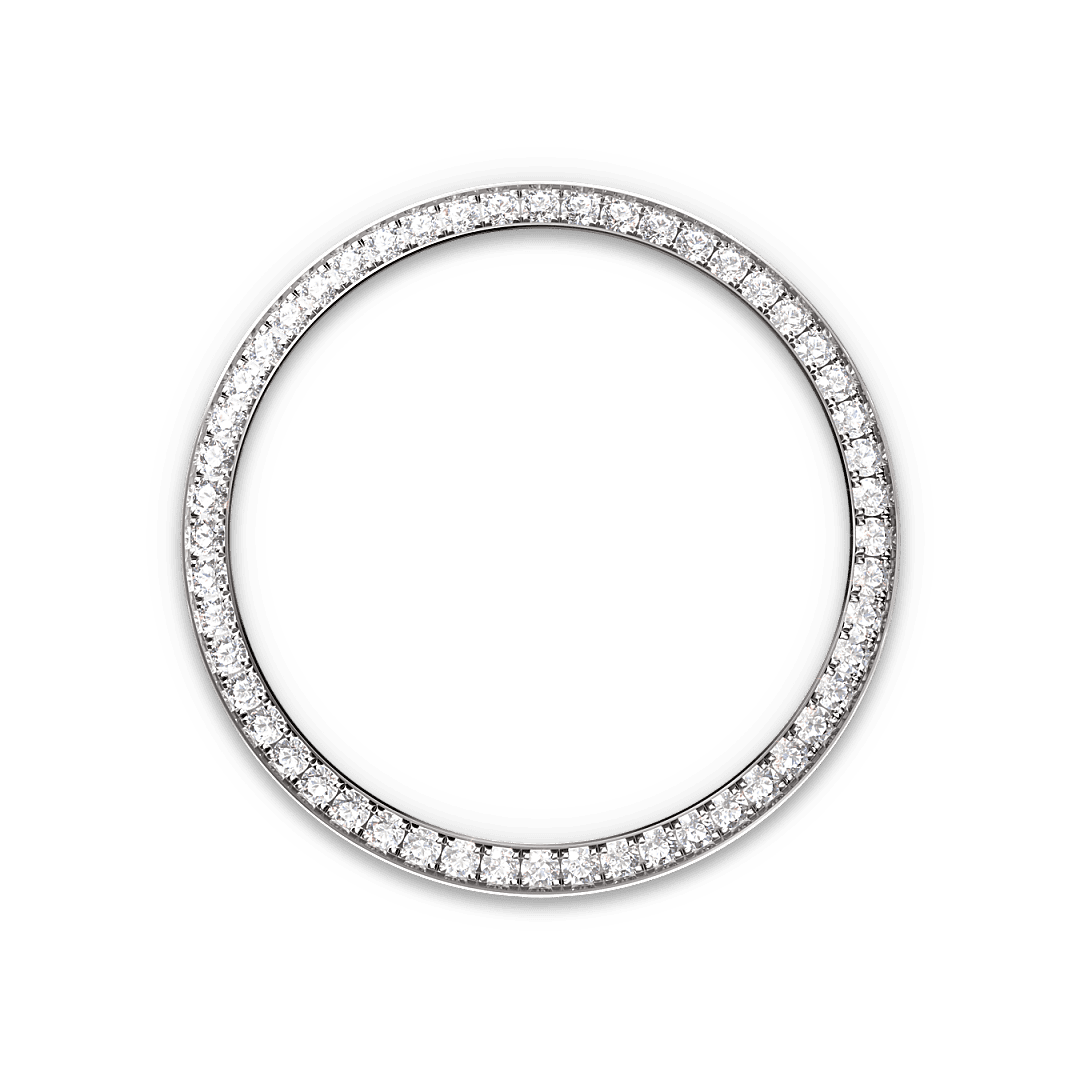 Rolex White Gold Day-Date - 36mm - Pink opal Diamond Dial - President