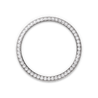 Rolex White Gold Day-Date - 36mm - White mother-of-pearl Diamond Dial - President