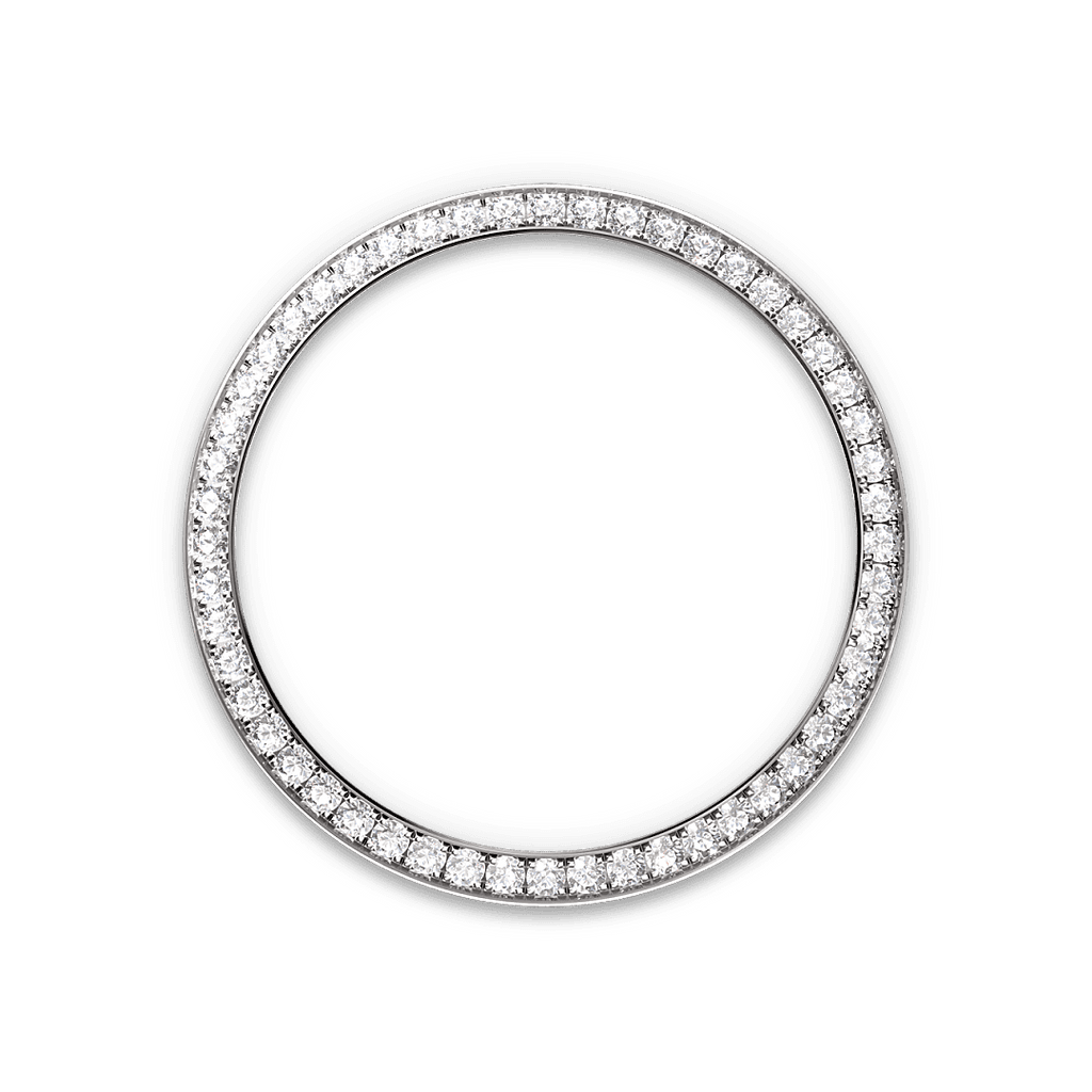 Rolex White Gold Day-Date - 36mm - White mother-of-pearl Diamond Dial - President