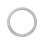 Rolex White Gold Day-Date - 36mm - White mother-of-pearl Diamond Dial - President