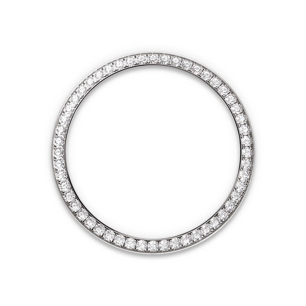 Rolex White Gold Day-Date - 36mm - Bright blue Diamond Dial - President