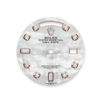Rolex Rose Gold Day-Date - 36mm - White mother-of-pearl Diamond Dial - President