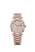 Rolex Rose Gold Day-Date - 36mm - Diamond-paved - President