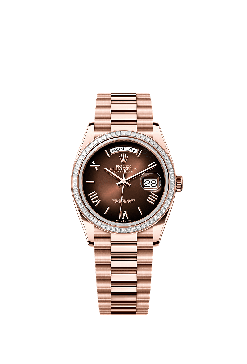 Rolex Rose Gold Day-Date - 36mm - Brown ombré - President