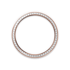 Rolex Rose Gold Day-Date - 36mm - Silver Diamond Dial - President