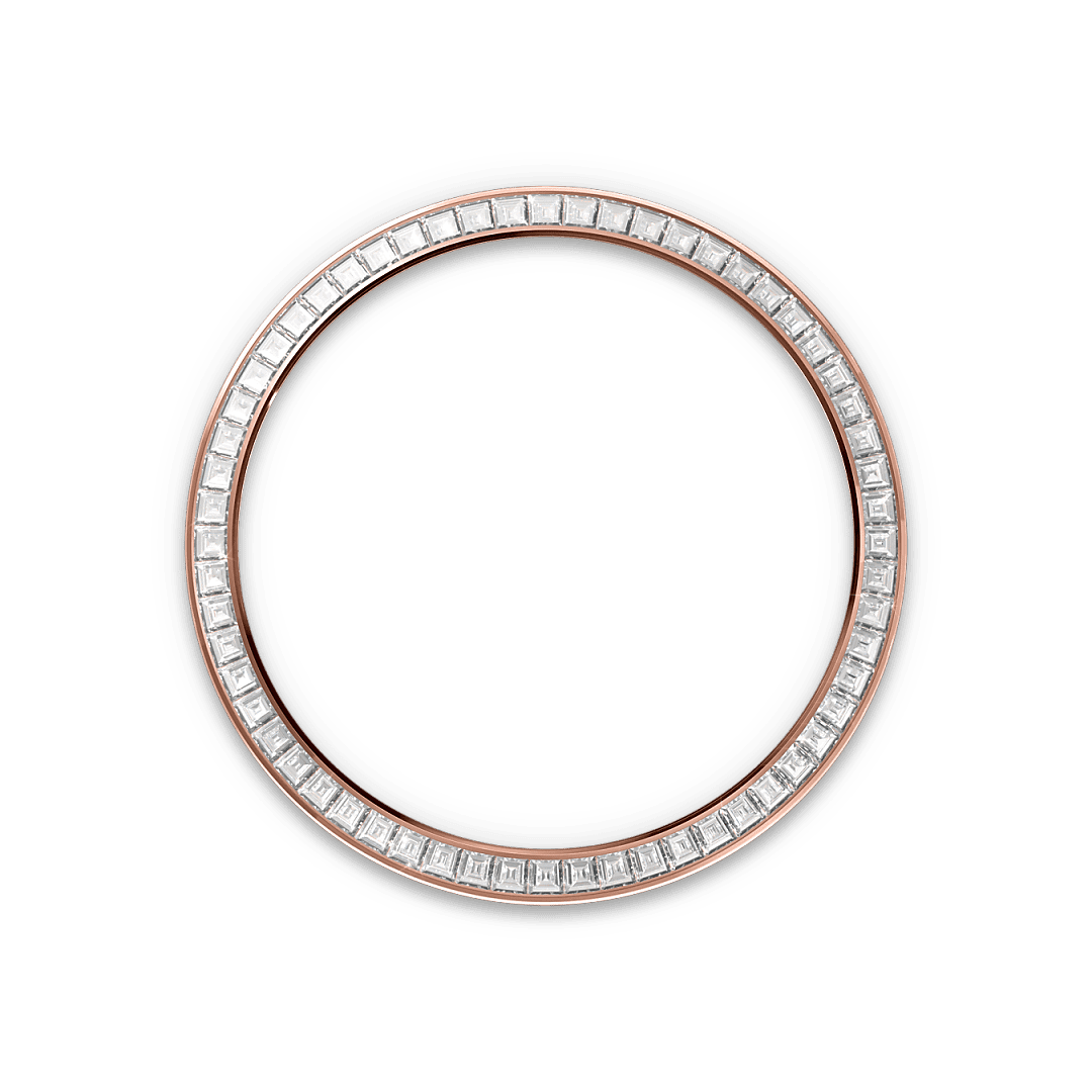 Rolex Rose Gold Day-Date - 36mm - Silver Diamond Dial - President