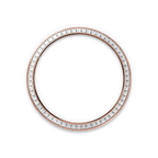 Rolex Rose Gold Day-Date - 36mm - Blue-green Diamond Dial - President