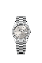 Rolex Platinum Day-Date - 36mm - Silver - President