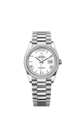 Rolex Platinum Day-Date - 36mm - White - President