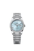 Rolex Platinum Day-Date - 36mm - Ice blue - President
