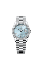 Rolex Platinum Day-Date - 36mm - Ice blue - President