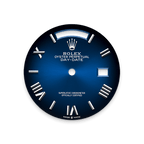 Rolex Platinum Day-Date - 36mm - Blue ombré - President