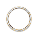 Rolex Yellow Gold Day-Date - 36mm - Dark grey Diamond Dial - President
