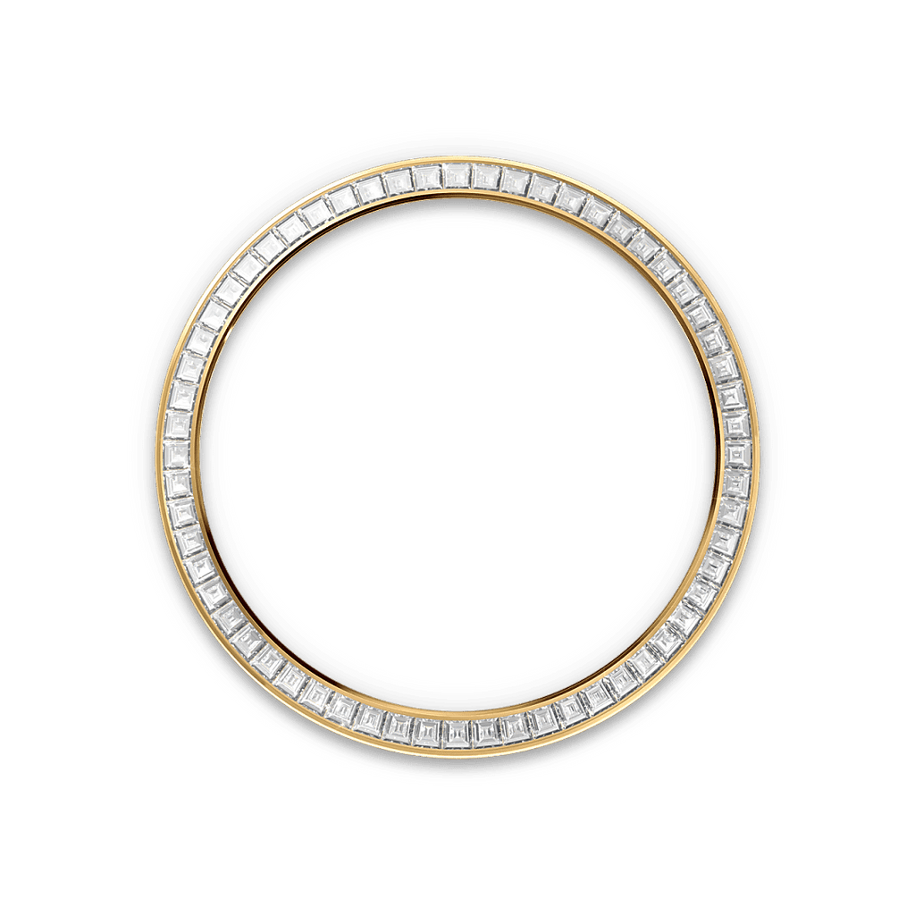 Rolex Yellow Gold Day-Date - 36mm - Green ombré Diamond Dial - President