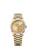 Rolex Yellow Gold Day-Date - 36mm - Champagne-colour - President