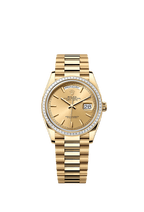 Rolex Yellow Gold Day-Date - 36mm - Champagne-colour - President