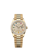 Rolex Yellow Gold Day-Date - 36mm - Diamond-paved - President