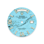 Rolex Yellow Gold Day-Date - 36mm - Turquoise Diamond Dial - President