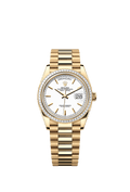 Rolex Yellow Gold Day-Date - 36mm - White - President