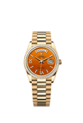 Rolex Yellow Gold Day-Date - 36mm - Carnelian Diamond Dial - President
