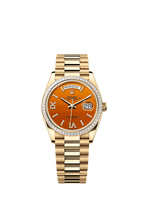 Rolex Yellow Gold Day-Date - 36mm - Carnelian Diamond Dial - President