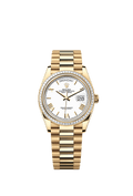 Rolex Yellow Gold Day-Date - 36mm - White - President