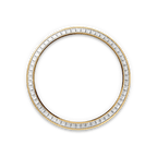 Pre-owned Rolex Yellow Gold Day-Date, 36mm, White Roman, Baguette Diamond Bezel, President – view 2