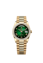 Rolex Yellow Gold Day-Date - 36mm - Green ombré - President