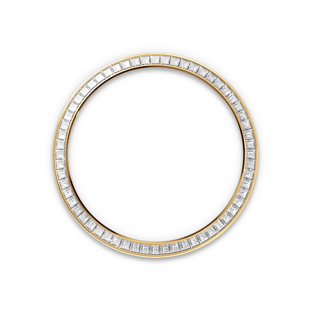 Rolex Yellow Gold Day-Date - 36mm - Bright green Diamond Dial - President