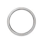 Rolex White Gold Day-Date - 36mm - White mother-of-pearl Diamond Dial - President