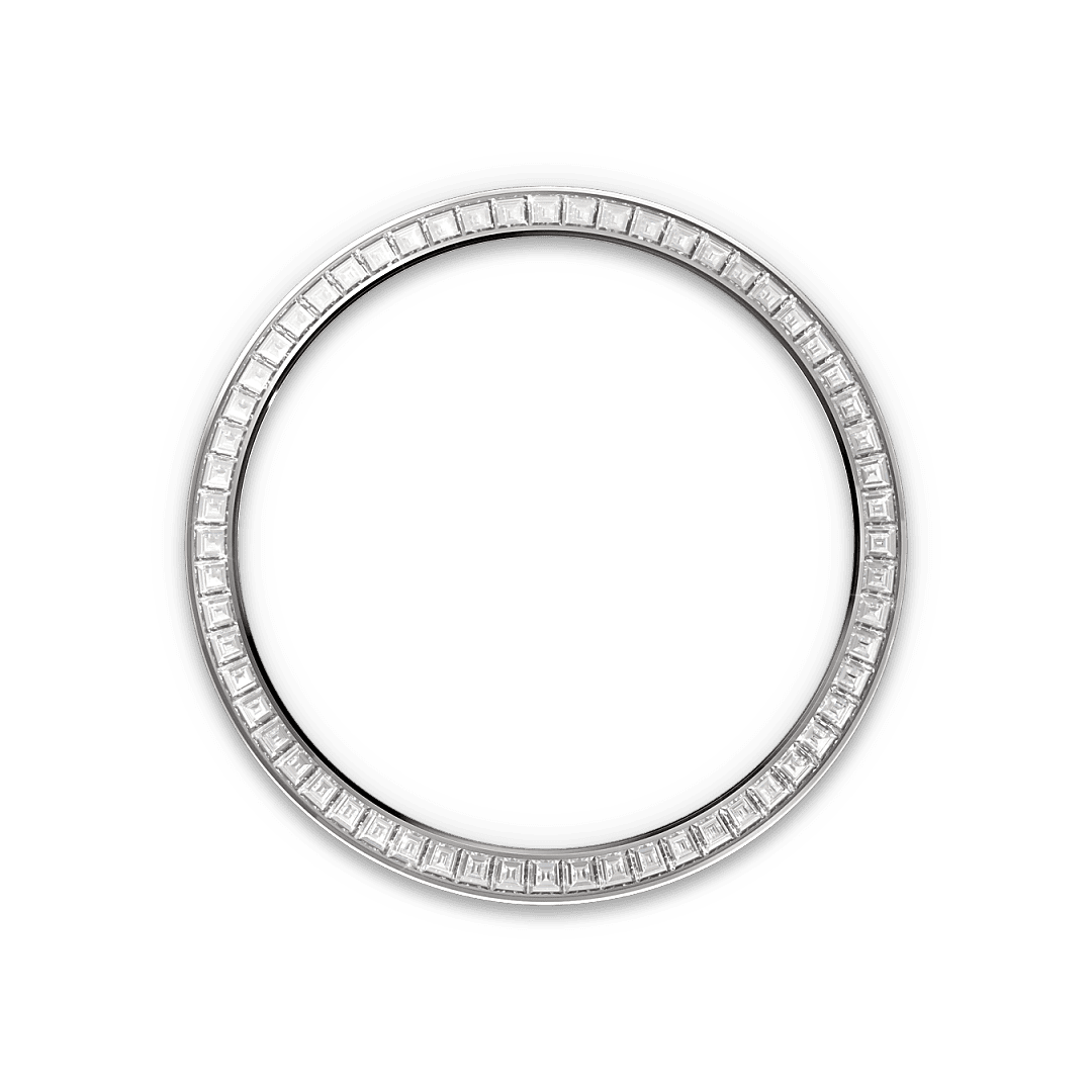 Rolex White Gold Day-Date - 36mm - White mother-of-pearl Diamond Dial - President