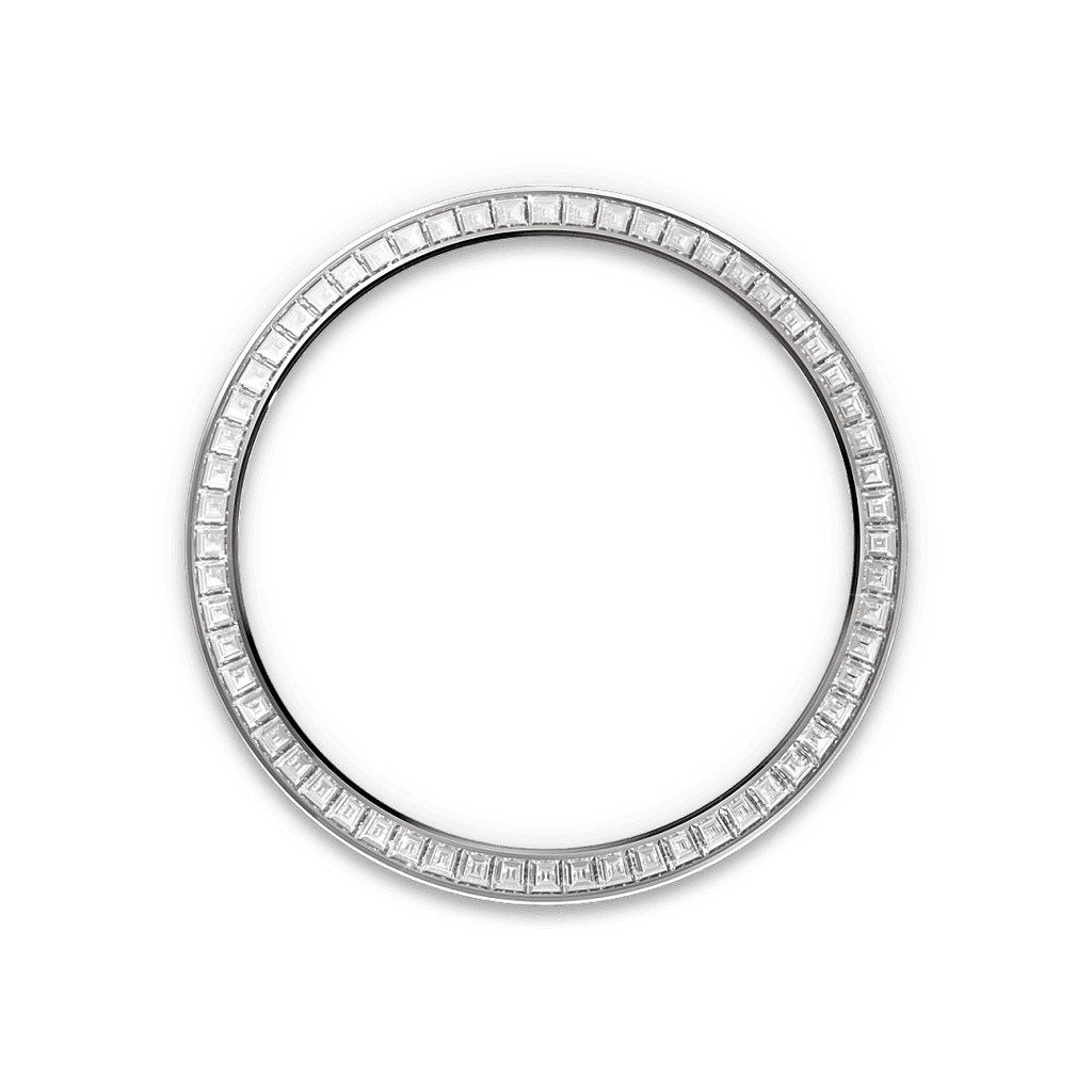 Rolex White Gold Day-Date - 36mm - Blue ombré Diamond Dial - President