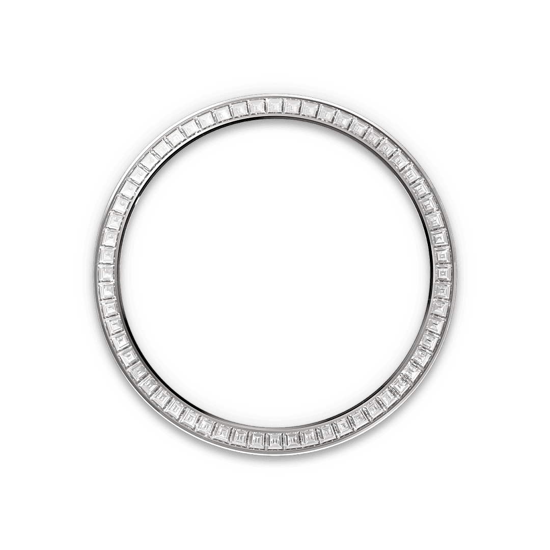 Rolex White Gold Day-Date - 36mm - Blue ombré Diamond Dial - President